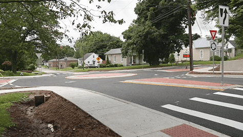 Sample Roundabout Image - Not located in Seymour 