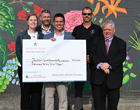 Indiana American Water Proudly Recognizes American Water Charitable Foundation State Strategic Impact Grantee Community Foundation of Jackson County.